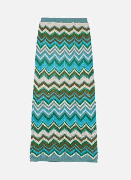 Midi tube skirt in knitwear LAJUPA Ange - 13