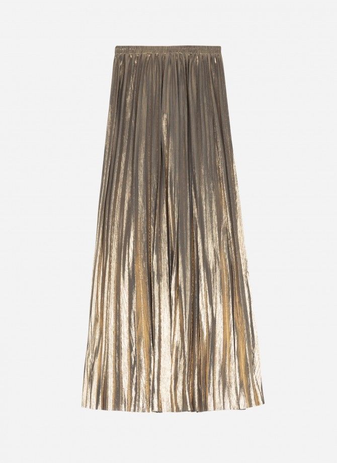 Long iridescent pleated skirt JUSTINA Ange - 19