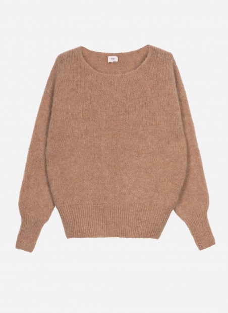 Loose-fitting cocooning knit sweater LEBOUM Ange - 29