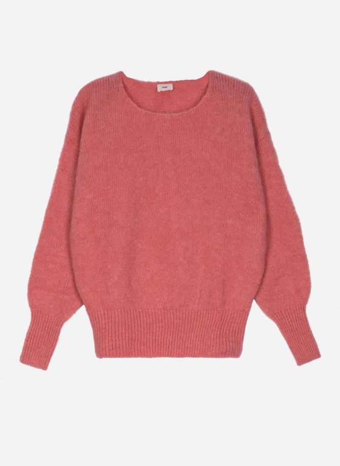 Loose-fitting cocooning knit sweater LEBOUM Ange - 35