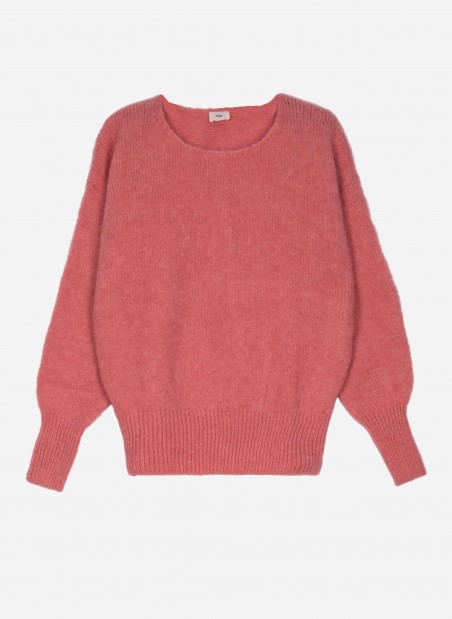 Loose-fitting cocooning knit sweater LEBOUM Ange - 35