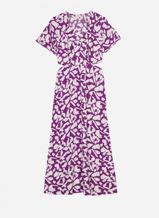 Printed and bold midi dress MIKE  - 3