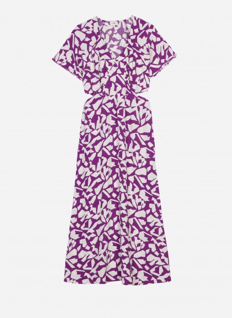 Printed and bold midi dress MIKE  - 3