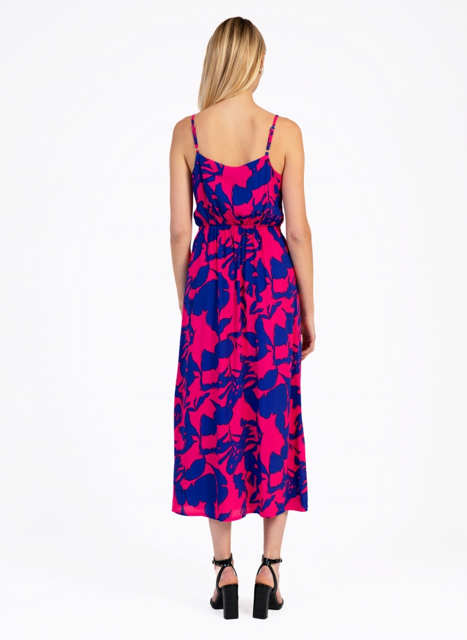 MERIKA printed cocktail midi dress  - 13