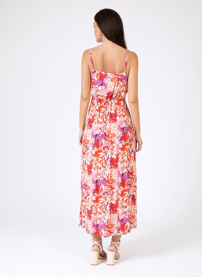 MERIKA printed cocktail midi dress  - 24