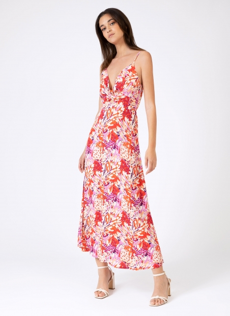 MERIKA printed cocktail midi dress  - 21