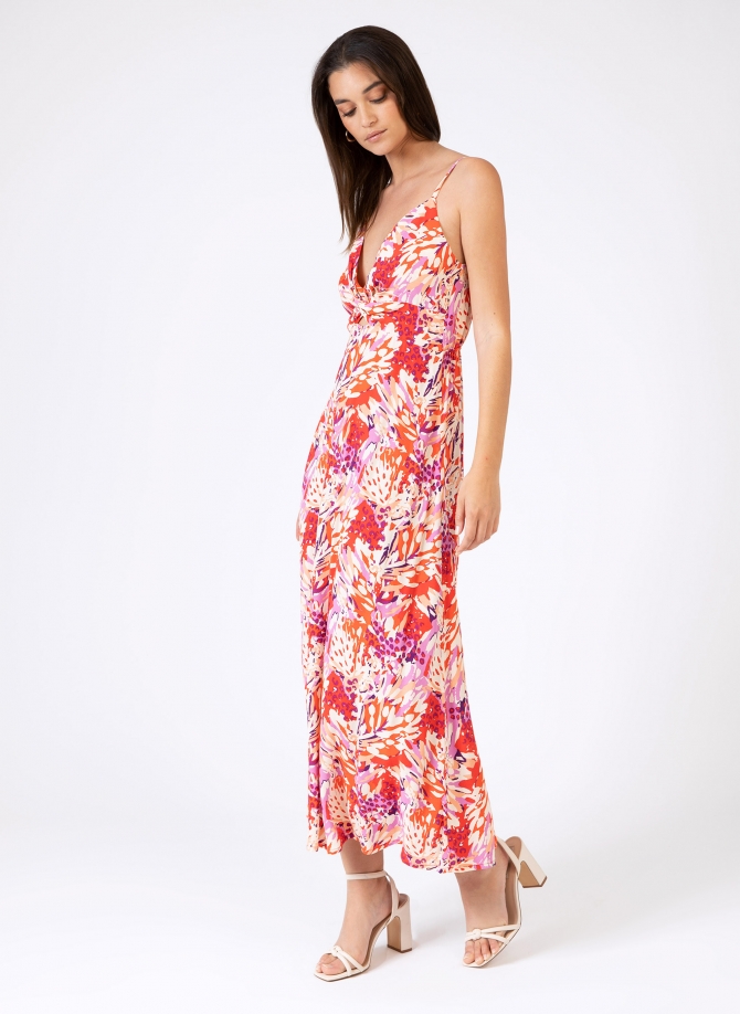 MERIKA printed cocktail midi dress  - 23