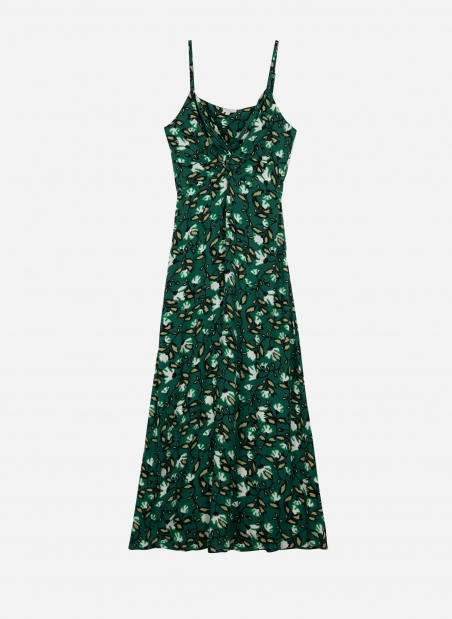 MERIKA printed cocktail midi dress  - 2