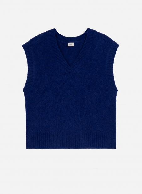 LEATRICE sleeveless knit sweater  - 1