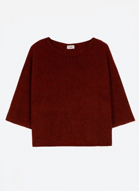 Loose-fitting knitted sweater LABANA  - 2