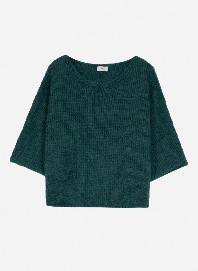 Loose-fitting knitted sweater LABANA  - 5