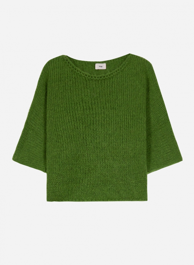 Loose-fitting knitted sweater LABANA  - 7