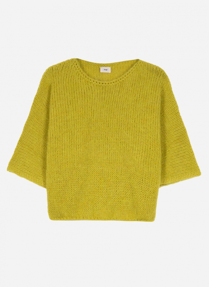 Loose-fitting knitted sweater LABANA  - 11