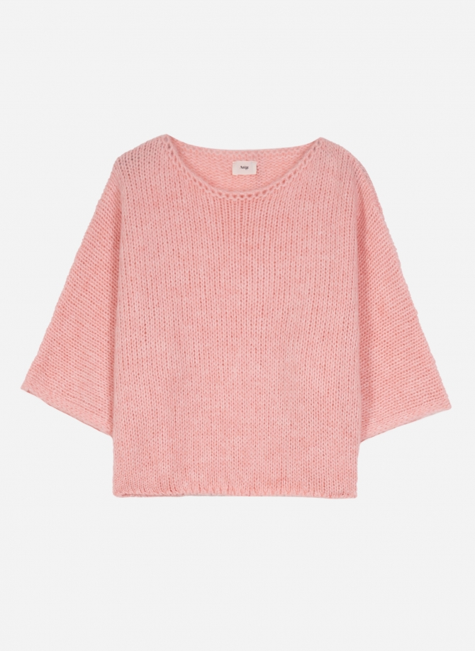 Loose-fitting knitted sweater LABANA  - 13