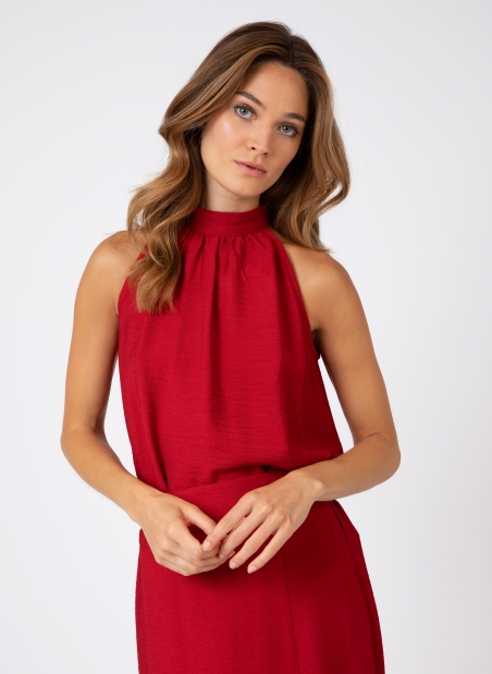 KLOANE plain, low-cut top  - 17