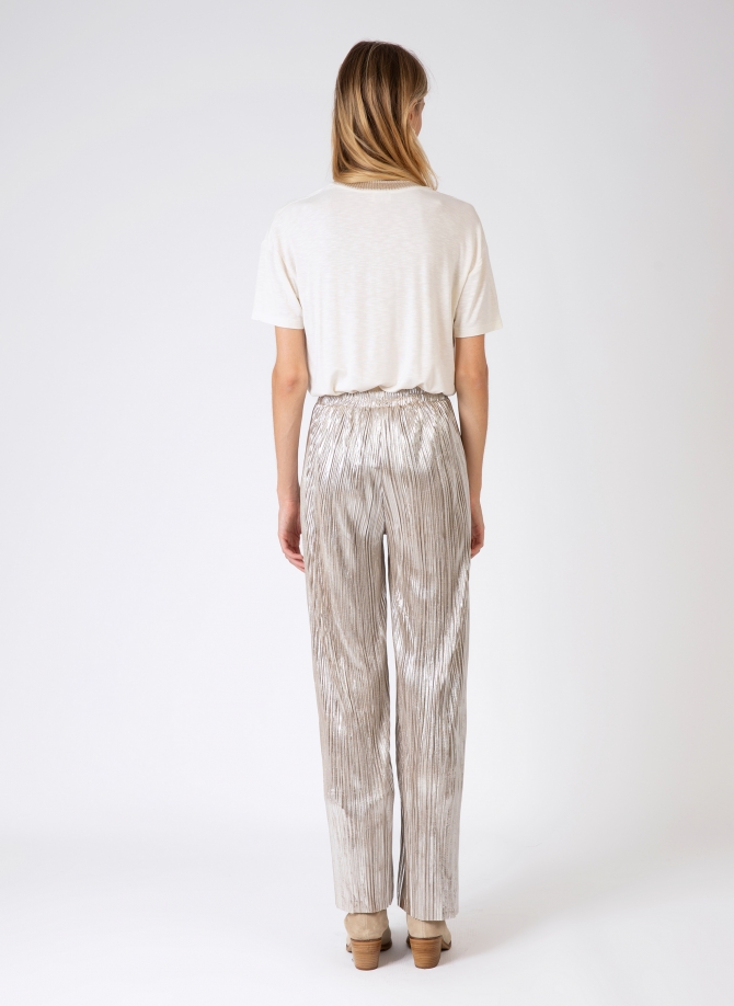 PHARELY iridescent pleated pants  - 16