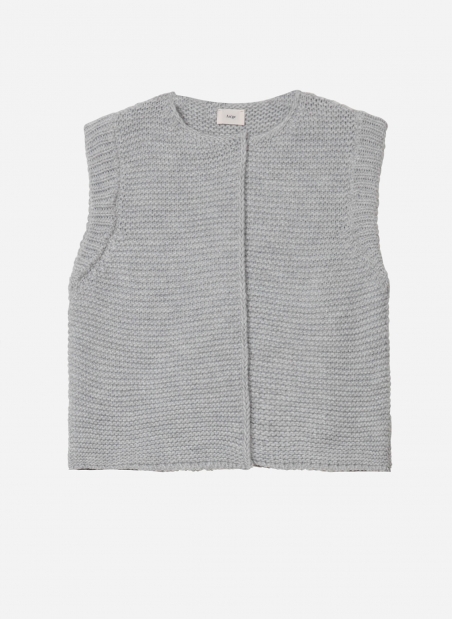 LEGRINGOU sleeveless knitted cardigan  - 7