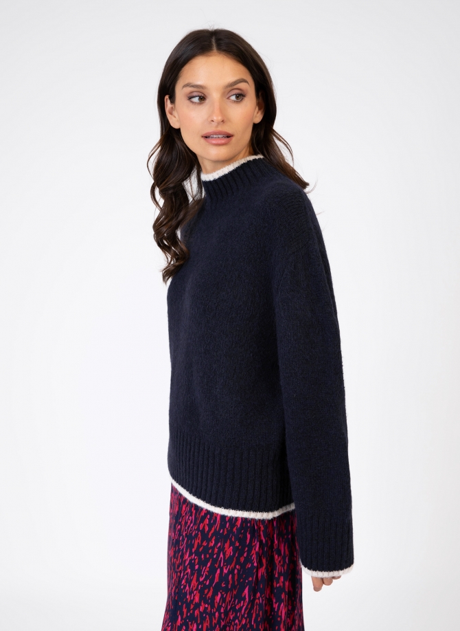 Pull cocooning en maille LEROLANA  - 21