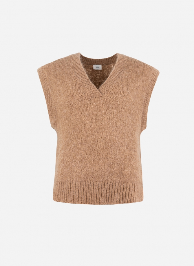 LEATRICE sleeveless knit sweater  - 24