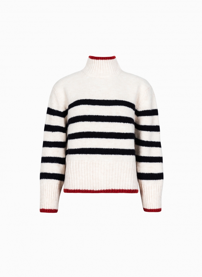 LEROLI cocooning knit striped sweater  - 17