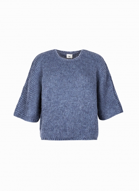 Loose-fitting knitted sweater LABANA  - 42