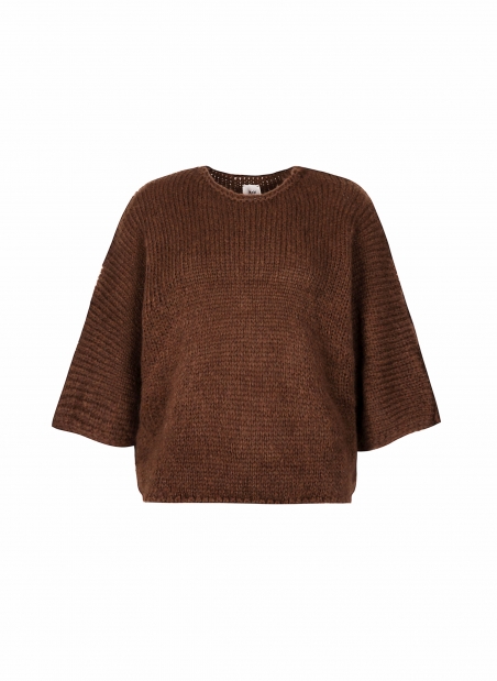 Loose-fitting knitted sweater LABANA  - 44