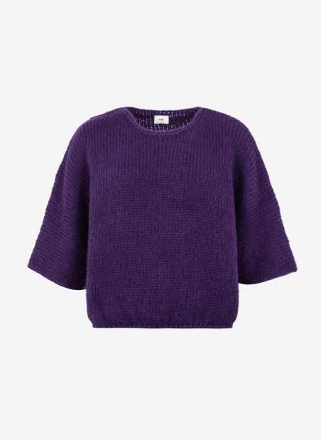 Loose-fitting knitted sweater LABANA  - 51