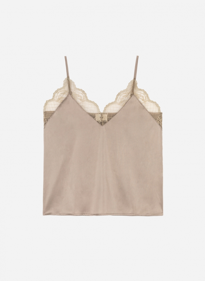 Thin straps tank top ADELIMA