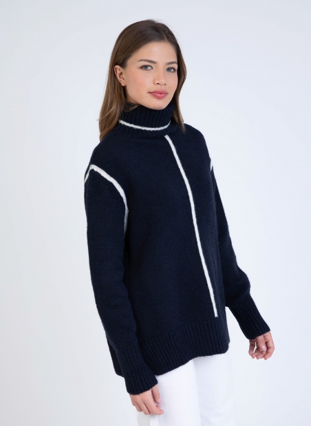 PULL COL ROULE LIPIO  - 4