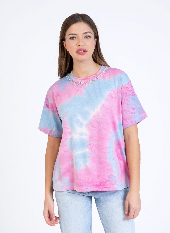 TEE-SHIRT TIE AND DYE AMIGA  - 1