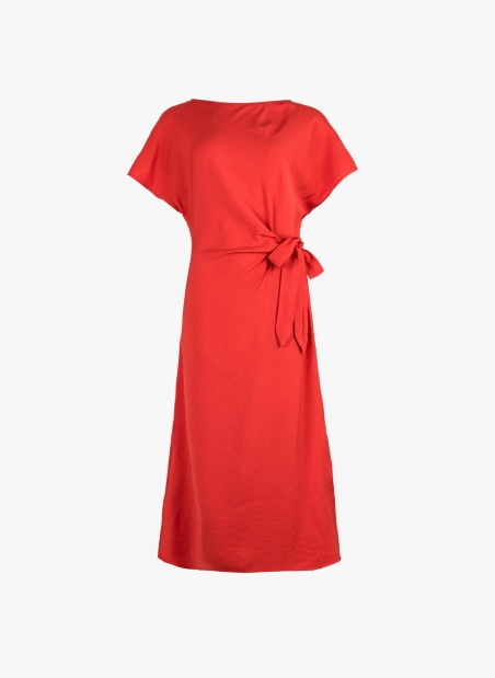 KNOT MIDI DRESS MELO  - 20