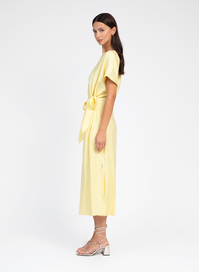 Robe midi nouée MELO