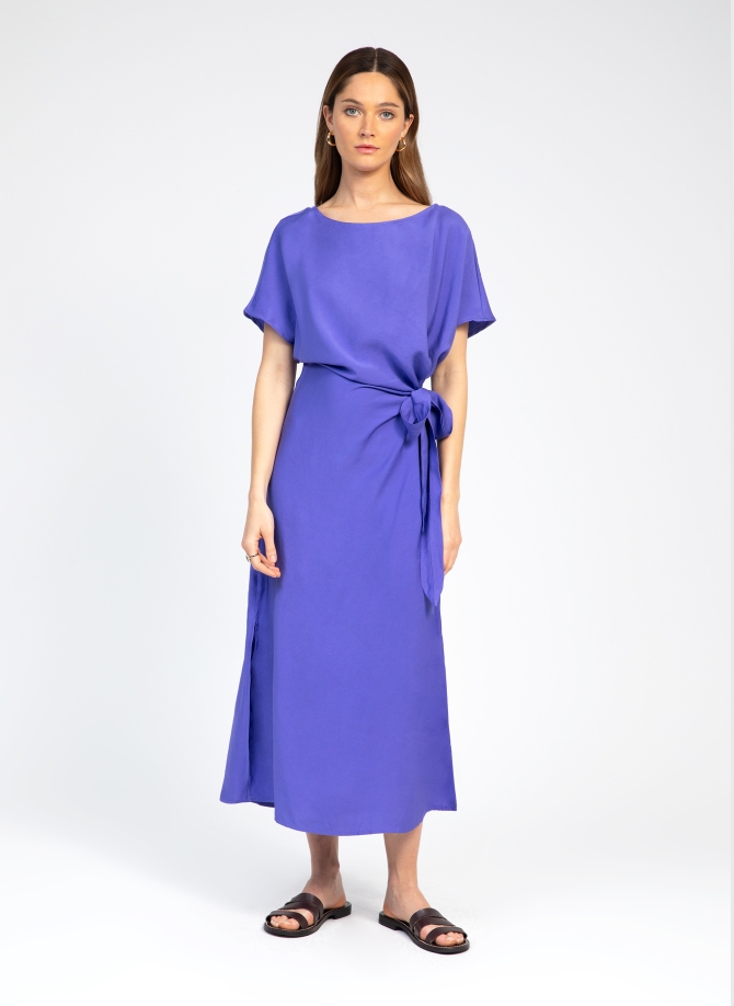 Robe midi nouée MELO