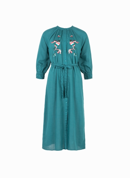 Embroidered dress ONORYA