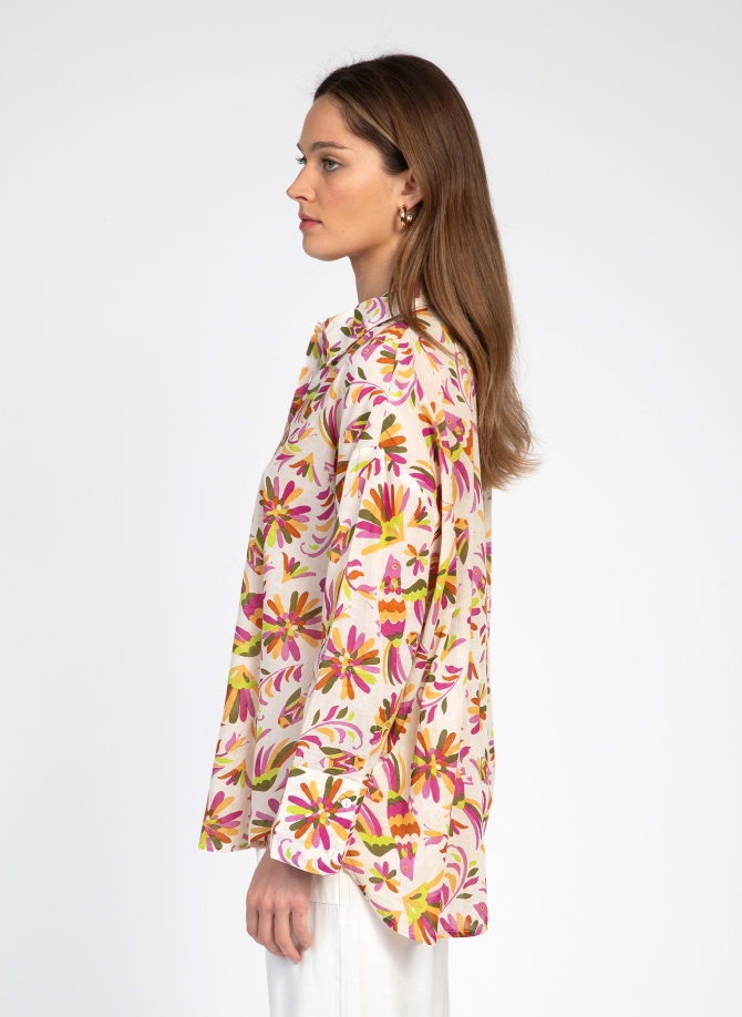 Chemise imprimé floral SLIMANE