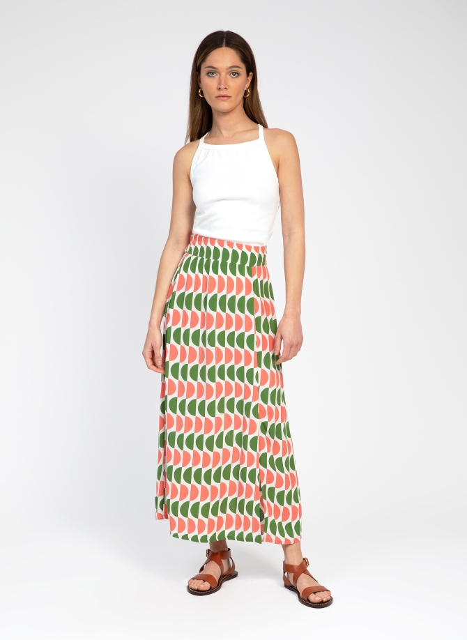 Split midi skirt GINALOU