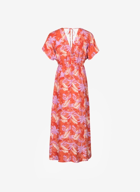 Long printed dress MARINARA