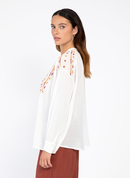 Embroidered blouse SOLAL