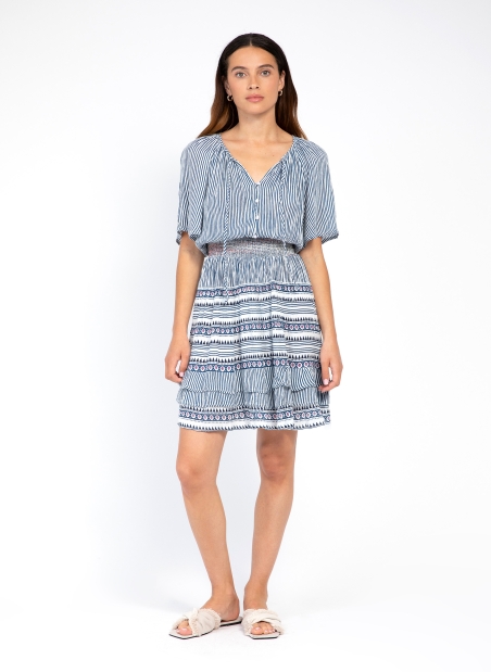 Short striped dress Ofelito