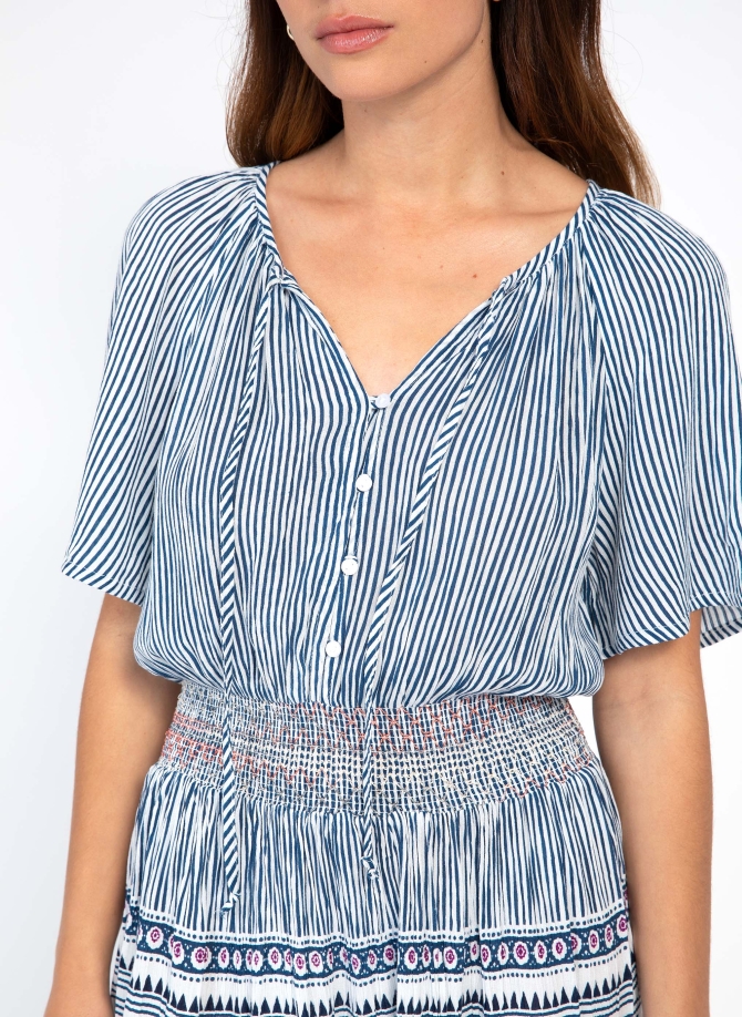 Short striped dress Ofelito