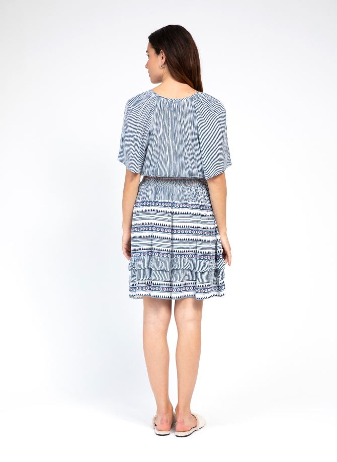 Short striped dress Ofelito