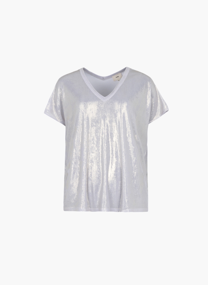 Iridescent t-shirt AGNEZ