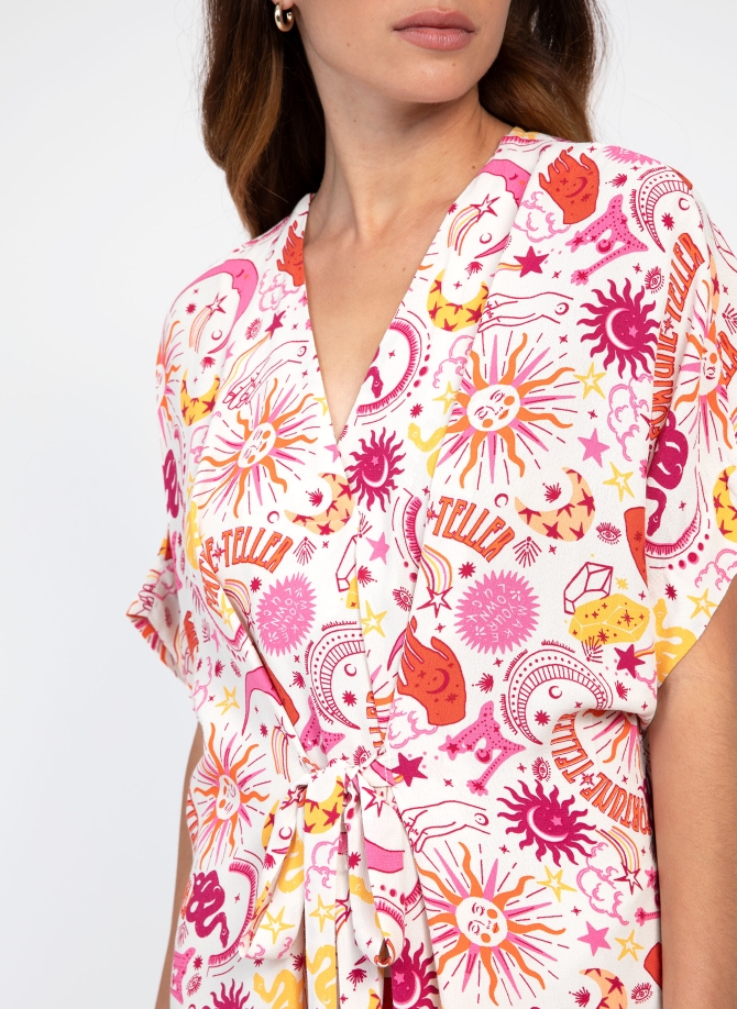 Printed and lightweight dress MALOUTY