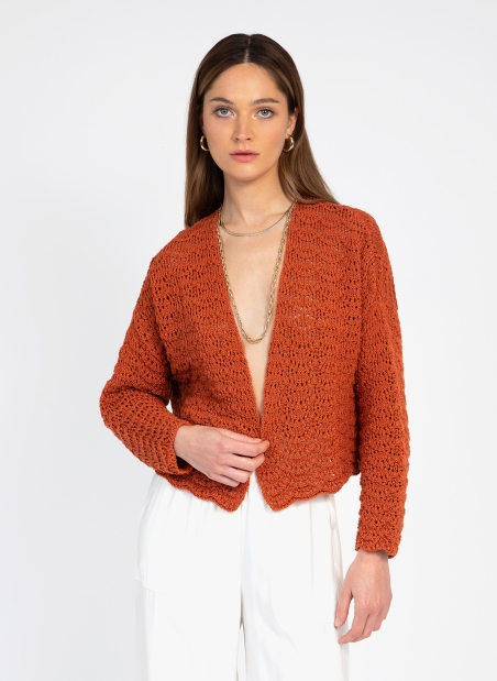 Openwork cardigan VANIRA