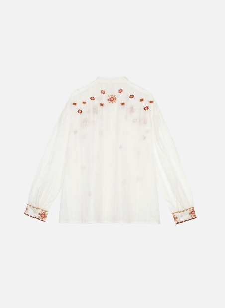 Embroidered blouse SOLINARY