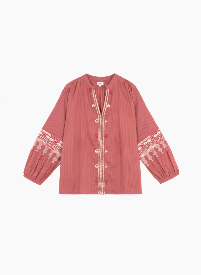 Embroidered blouse STEPHIE