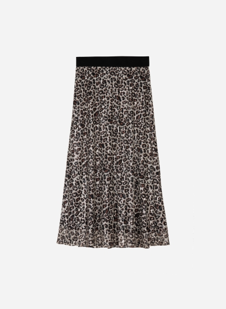 Leopard sequin skirt  JALYS