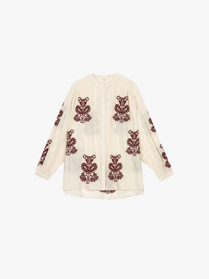 Embroidered blouse SOLINATO