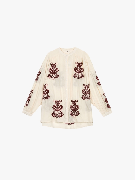 Embroidered blouse SOLINATO