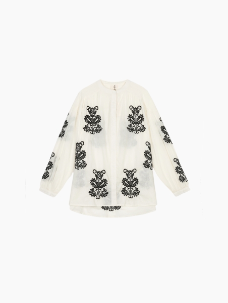 Embroidered blouse SOLINATO